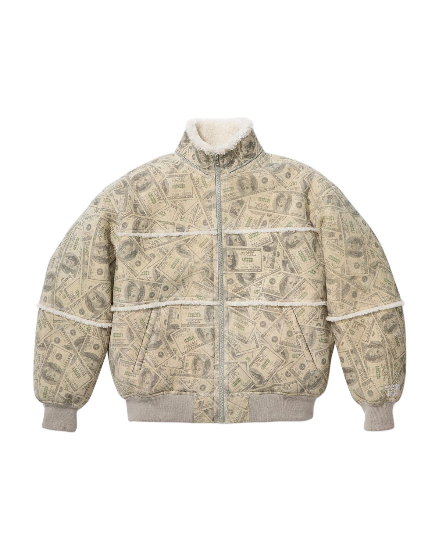 Supreme®/MM6 Maison Margiela Hooded Shearling Bomber Jacket view 7